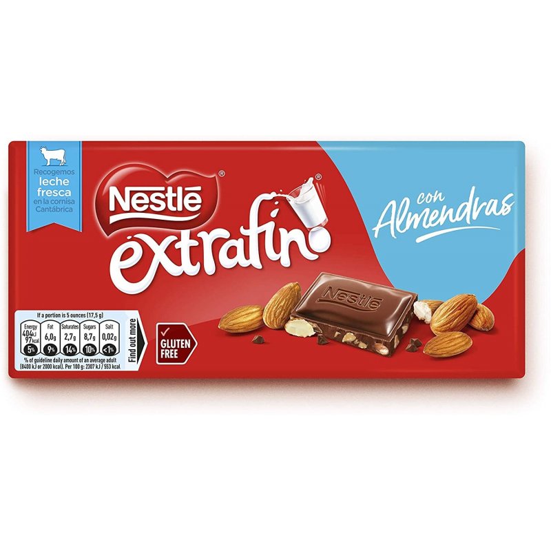 Nestlé Extrafino con Almendras【Comprar Online】Envío 24h